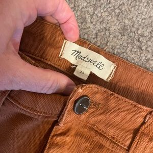 Madewell wide leg crop pants